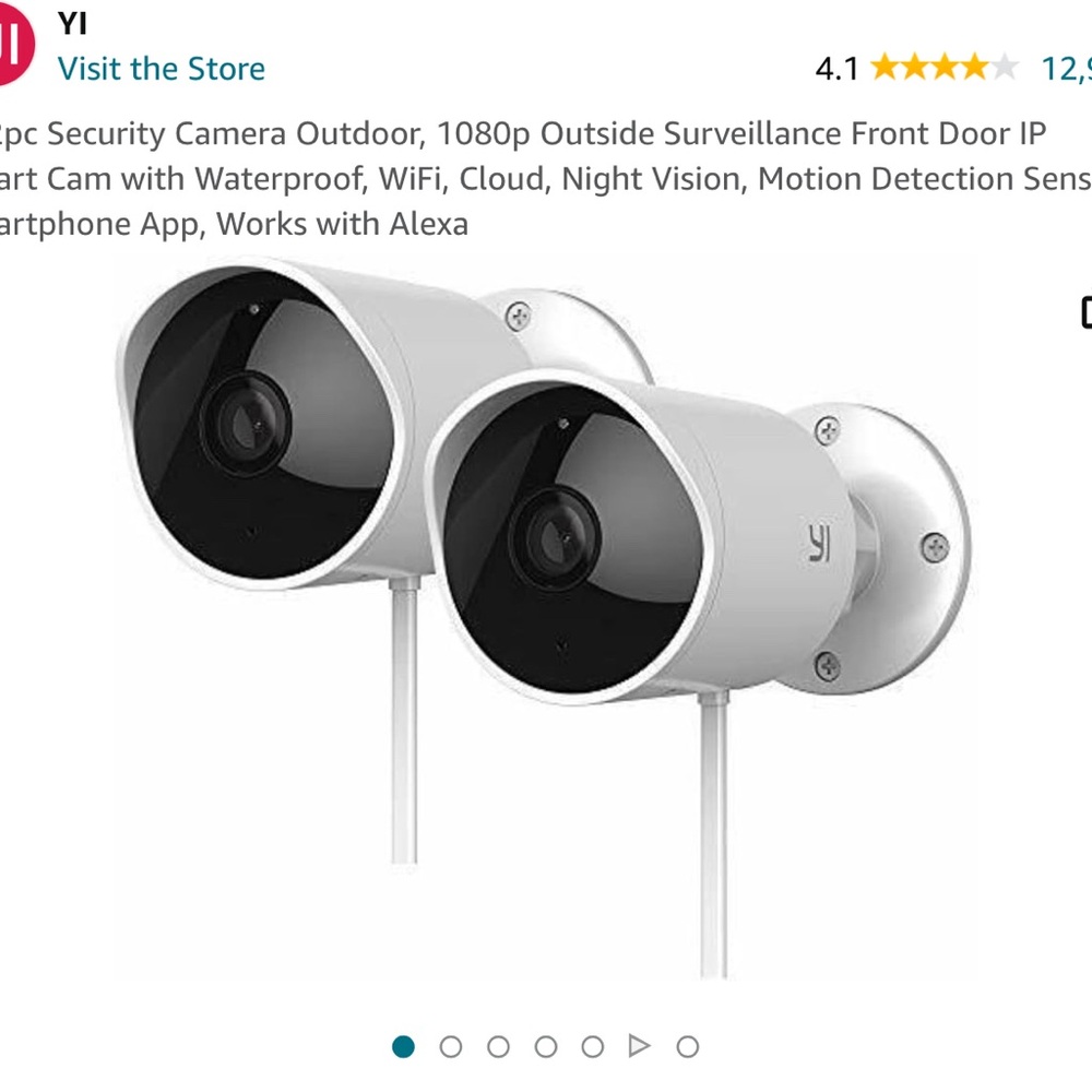 Yi / Kami Home Security Cameras